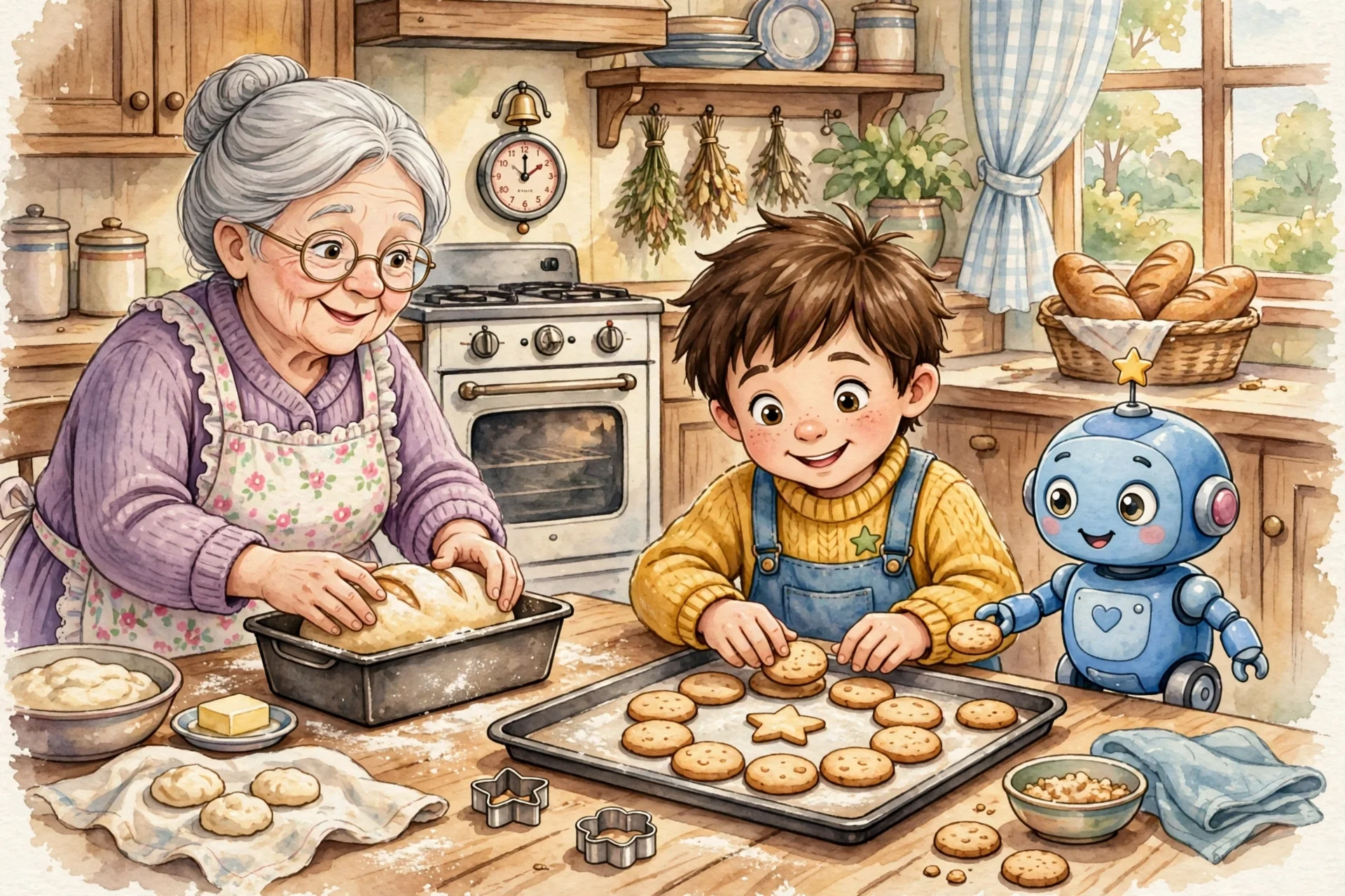 Story 9 thumbnail — Grandma's garden with tomatoes and seeds